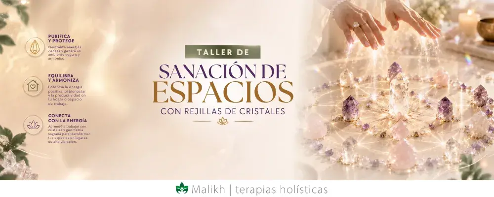 Taller de Sanación de espacios con rejillas de cristales